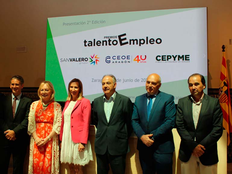 Los premios «Talento Empleo» vuelven a apostar por un empleo estable y de calidad en Aragón